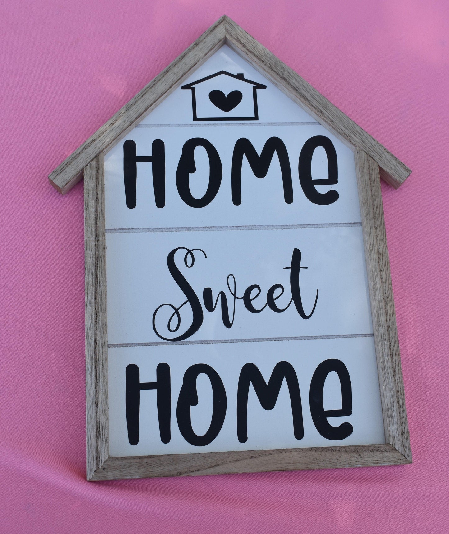 Home Sweet Home Sign - House of Crafts and Chaos