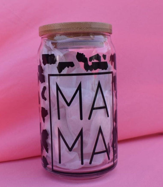 MAMA - Beer Can Glass - House of Crafts and Chaos