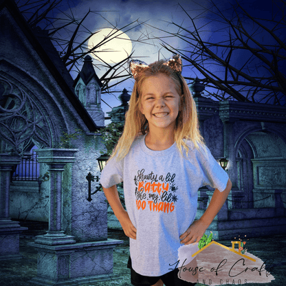 Shawty a Little Batty Kids T-shirt - House of Crafts and Chaos