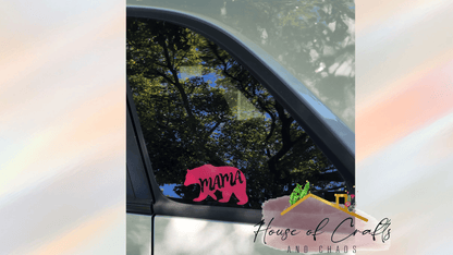 Mama Bear Decal - House of Crafts and Chaos